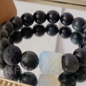 カップルブレスレット ナチュラルピンククリスタルブレスレット オパールブレスレット